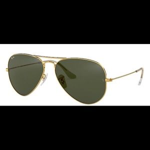 Ray-Ban Aviator Classic Green G-15 Sunglasses